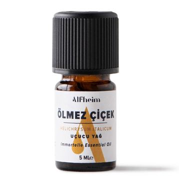 Alfheim 5 ml Ölmez Çiçek Uçucu Yağı