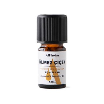 Alfheim 5 ml Ölmez Çiçek Uçucu Yağı