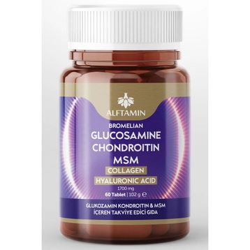 Alftamin Glukozamin Kondroitin MSM 60 Tablet