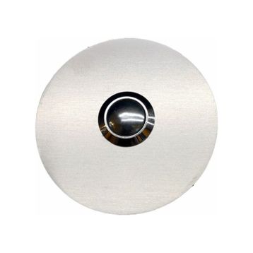 Algatec 304 Paslanmaz 70 mm Yuvarlak Zil Butonu