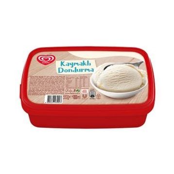 Algida 1000 ml Kaymaklı Dondurma