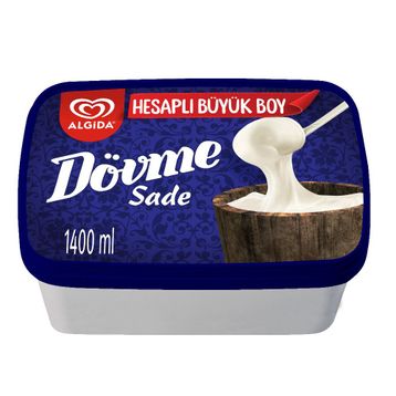 Algida 1400 ml Dövme Büyük Dondurma