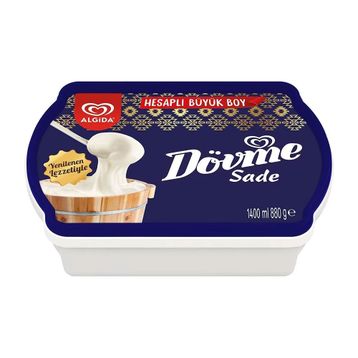 Algida 1400 ml Dövme Sade Dondurma