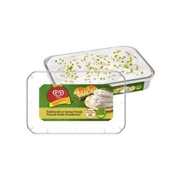 Algida 460 ml Baklavalı ve Antep Fıstıklı Sade Dondurma