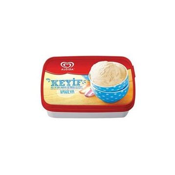Algida Keyif 750 ml Vanilya Dondurma