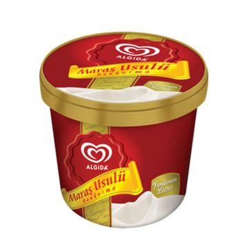 Algida Maraş Usulü 105 ml Sade Kap Dondurma