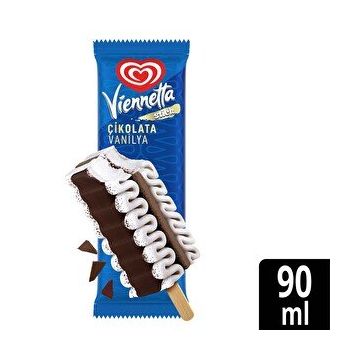 Algida Viennetta Çikolata Vanilya Stick 90 ml Dondurma
