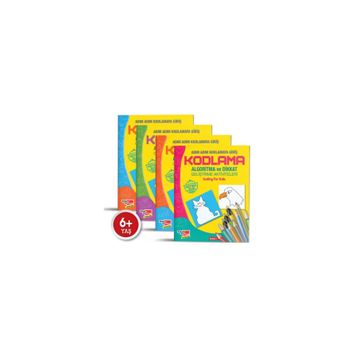 Algoritma Temelli Adım Adım Kodlama 4'lü Set - Kolektif