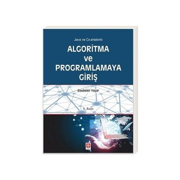ALGORITMA VE PROGRAMLAMAYA GİRİŞ - EBUBEKIR YAŞAR