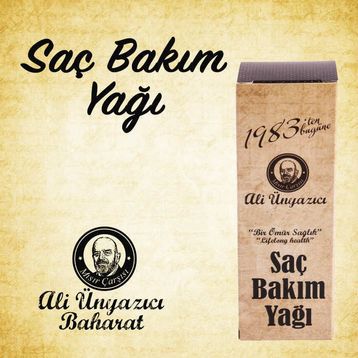 Ali Ünyazıcı 100 ml Gold Saç Bakım Yağı