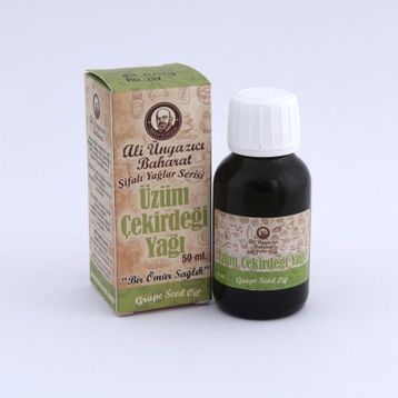 Ali Ünyazıcı 50 cc Üzüm Çekirdeği Yağı