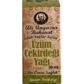 Ali Ünyazıcı 50 cc Üzüm Çekirdeği Yağı