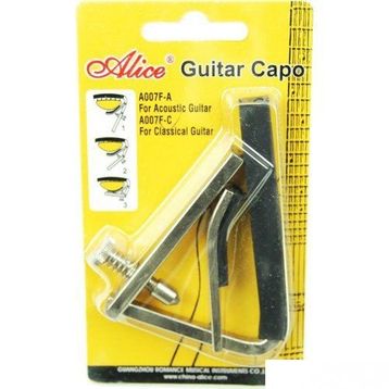 Alice A007D-BK Klasik Gitar Kapo