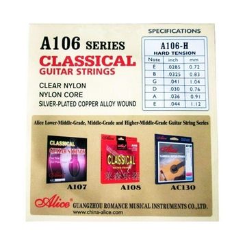 Alice A106H5 5 Numara Klasik Gitar Teli