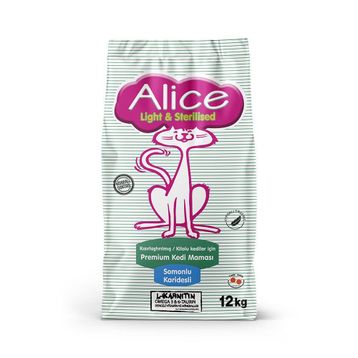 Alice Light & Sterilised 12 kg Kedi Maması