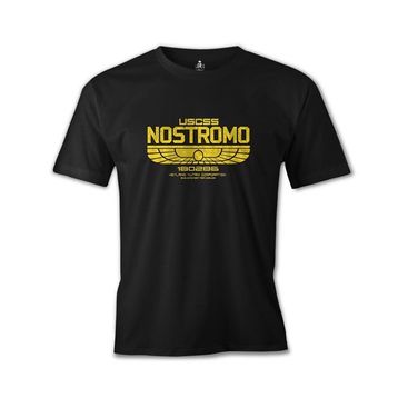 Alien Nostromo Siyah Erkek Sweatshirt