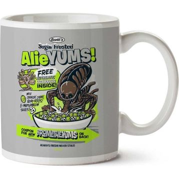 Alieyums Alien Cereal Baskılı Kupa