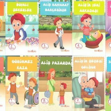 Aliş 1. Serisi 10 Kitap