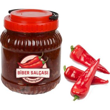 Alışverişhan 1 kg Ev Yapımı Tatlı Biber Salçası