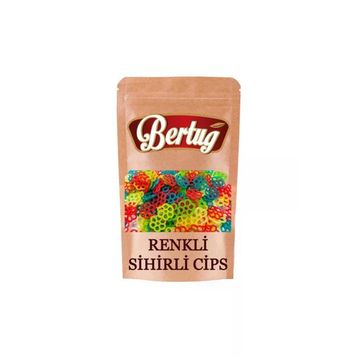Alışverişhan 1 Kg Renkli Sihirli Cips Yağda Açılan Suriye Cipsi