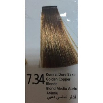 Alix 7.34 Kumral Dore Bakır Saç Boyası