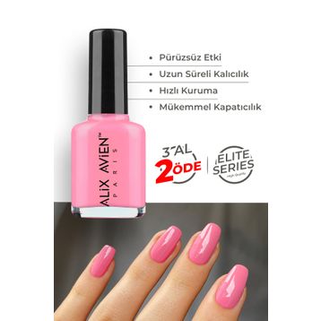 Alix Avien 60 Nail Lacquer Pembe Oje