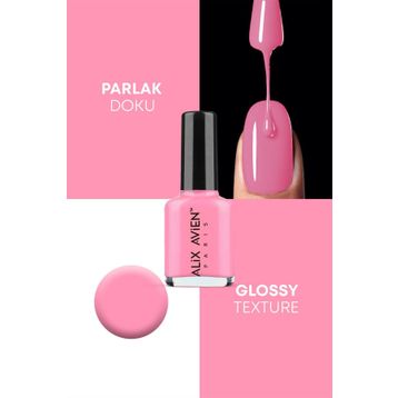 Alix Avien 60 Nail Lacquer Pembe Oje