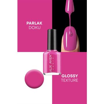 Alix Avien 61 Nail Lacquer Şeker Pembe Oje