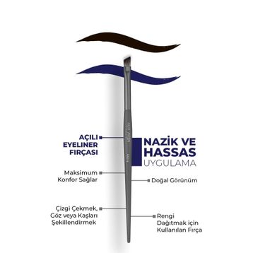 Alix Avien AA214 Small Angle Açılı Eyeliner Fırçası