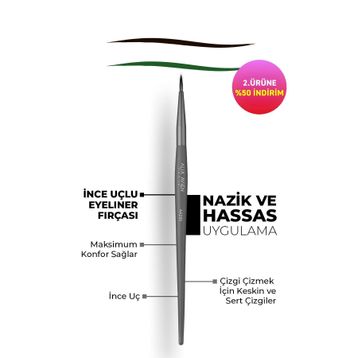 Alix Avien AA299 İnce Uçlu Eyeliner Fırçası