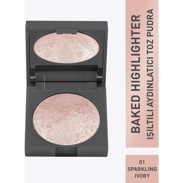 Alix Avien Baked Işıltılı 01 Sparkling Ivory Pudra Aydınlatıcı
