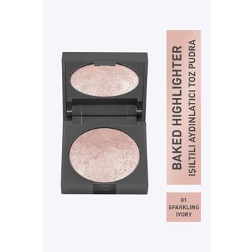 Alix Avien Baked Işıltılı 01 Sparkling Ivory Pudra Aydınlatıcı