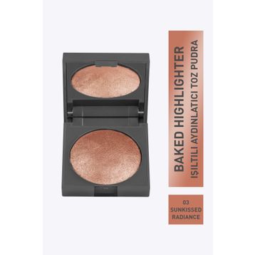 Alix Avien Baked Işıltılı 03 Sunkissed Radiance Pudra Aydınlatıcı