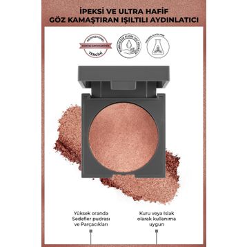 Alix Avien Baked Işıltılı 03 Sunkissed Radiance Pudra Aydınlatıcı