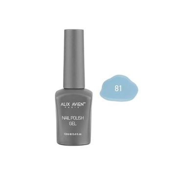 Alix Avien Bebek Mavi Nail Uv Gel Polish 81 Kalıcı Oje