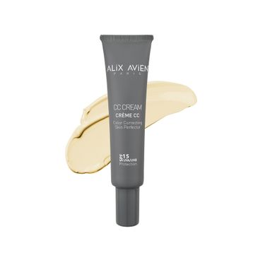 Alix Avien CC Renk Düzenleyici Sarı SPF15 40 ml Fondöten