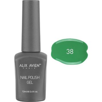 Alix Avien Gel Polish 38 Koyu Yeşil Uv 12 ml Kalıcı Jel Oje