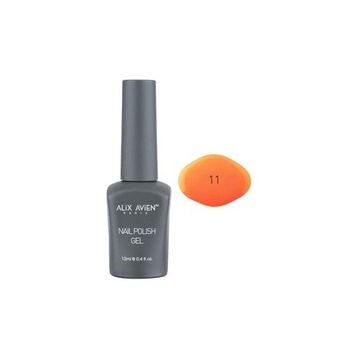 Alix Avien Gel Polish UV Kalıcı 11 Neon Turuncu 12 ml Jel Oje