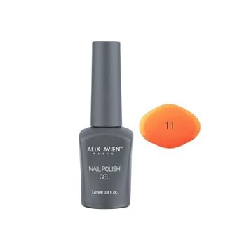 Alix Avien Gel Polish UV Kalıcı 11 Neon Turuncu 12 ml Jel Oje