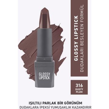 Alix Avien Glossy 316 Dusty Plum Ruj