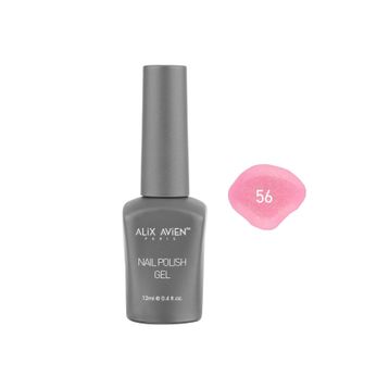 Alix Avien Işıltılı Pembe Nail Uv Gel Polish 56 12 ml Kalıcı Oje