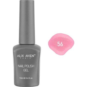 Alix Avien Işıltılı Pembe Nail Uv Gel Polish 56 12 ml Kalıcı Oje