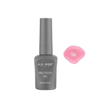 Alix Avien Işıltılı Pembe Nail Uv Gel Polish 56 12 ml Kalıcı Oje