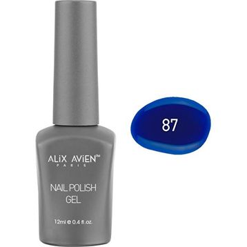 Alix Avien Koyu Mavi Nail Uv Gel Polish 87 12 ml Kalıcı Oje