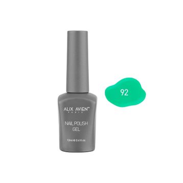 Alix Avien Koyu Yeşil Nail Uv Gel Polish 92 12 ml Kalıcı Oje