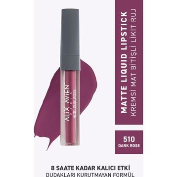 Alix Avien Matte 510 Dark Rose Likit Ruj