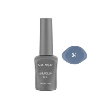 Alix Avien Mor Mavi Nail Uv Gel Polish 84 12 ml Kalıcı Oje