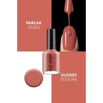Alix Avien Nail Lacquer 92 - Kırmızı Oje
