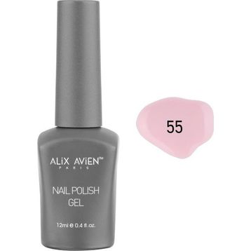 Alix Avien Nail Uv Gel Polish 55 12 ml Açık Pembe Kalıcı Oje