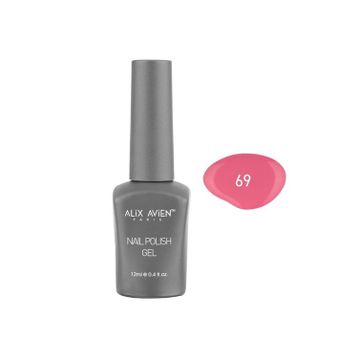 Alix Avien Nail Uv Gel Polish 69 12 ml Koyu Bej Pembe Kalıcı Oje
